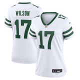 Women's New York Jets Garrett Wilson Legacy White Game Jersey