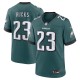 Men's Philadelphia Eagles Eli Ricks Midnight Green Team Game Jersey