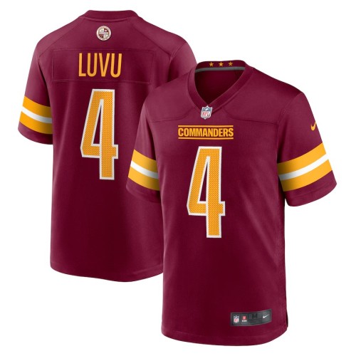 Men's Washington Commanders Frankie Luvu Burgundy Game Jersey