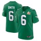 Men's Philadelphia Eagles DeVonta Smith Kelly Green Super Bowl LIX 2nd Alternate Game Jersey