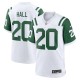 Men's New York Jets Breece Hall White Classic Alternate Game Jersey