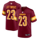 Men's Washington Commanders Marshon Lattimore Burgundy Game Jersey