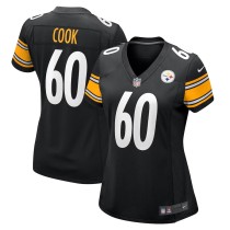 Women's Pittsburgh Steelers Dylan Cook Black Game Jersey