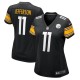 Women's Pittsburgh Steelers Van Jefferson Black Game Jersey