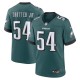 Men's Philadelphia Eagles Jeremiah Trotter Jr. Green Game Jersey