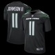 Men's New York Jets Jermaine Johnson II Stealth Black Alternate Game Jersey