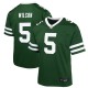 Youth New York Jets Garrett Wilson Legacy Green Game Jersey