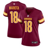 Women's Washington Commanders Marcus Mariota Burgundy Game Jersey