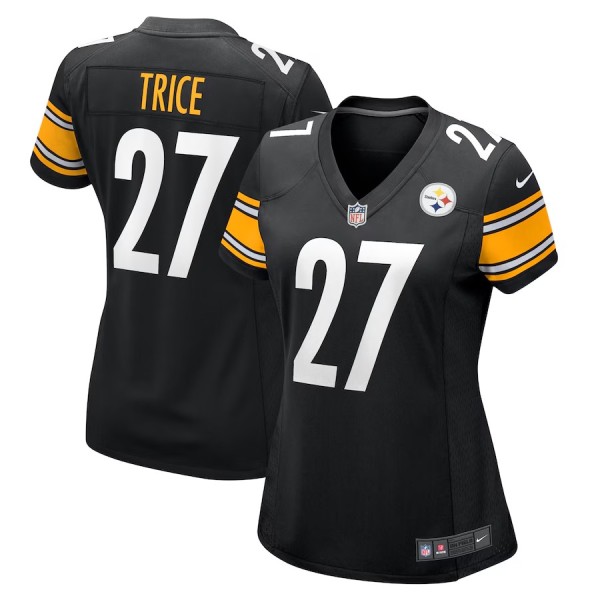 Women's Pittsburgh Steelers Cory Trice Black Game Jersey