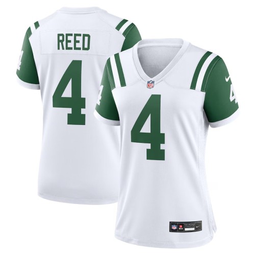 Women's New York Jets D.J. Reed White Classic Alternate Player Game Jersey
