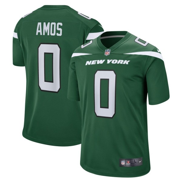 Men's New York Jets Adrian Amos Gotham Green Game Jersey