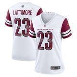 Women's Washington Commanders Marshon Lattimore White Game Jersey