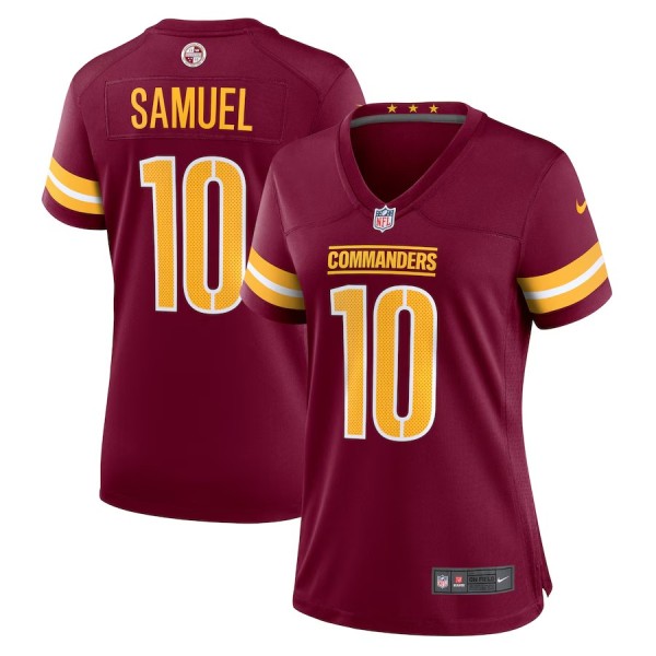Women's Washington Commanders Curtis Samuel Burgundy Player Jersey
