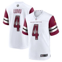 Men's Washington Commanders Frankie Luvu White Game Jersey