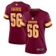 Women's Washington Commanders Jalen Harris Burgundy Game Jersey