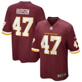 Men's Khaleke Hudson Washington Football Team Burgundy Game Player Jersey