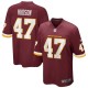 Men's Khaleke Hudson Washington Football Team Burgundy Game Player Jersey