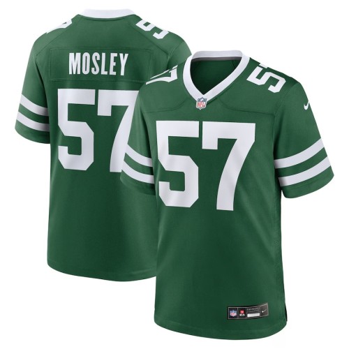 Men's New York Jets C.J. Mosley Legacy Green Team Game Jersey