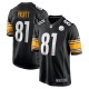 Men's Pittsburgh Steelers MyCole Pruitt Black Game Jersey