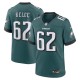 Men's Philadelphia Eagles Jason Kelce Midnight Green Team Game Jersey