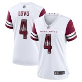 Women's Washington Commanders Frankie Luvu White Game Jersey