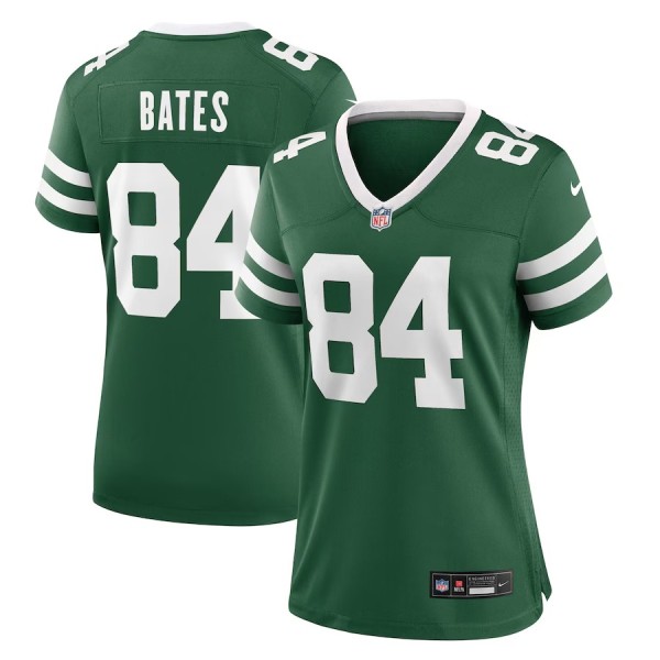 Women's New York Jets Brenden Bates Legacy Green Team Game Jersey
