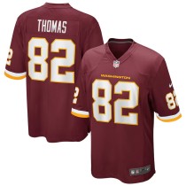 Men's Logan Thomas Washington Football Team Burgundy Game Player Jersey