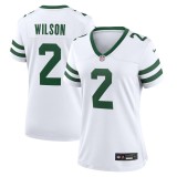 Women's New York Jets Zach Wilson Legacy White Game Jersey
