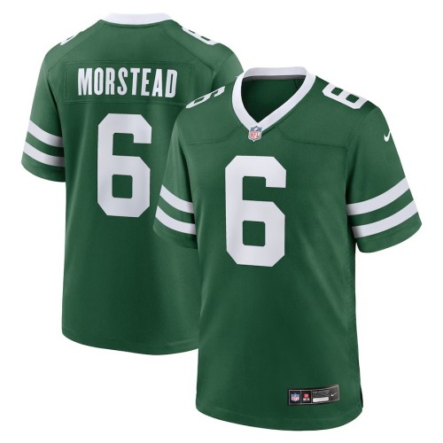 Men's New York Jets Thomas Morstead Legacy Green Team Game Jersey