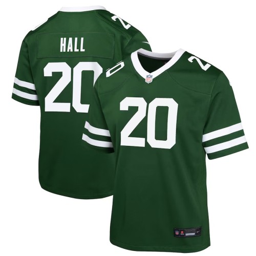 Youth New York Jets Breece Hall Legacy Green Game Jersey