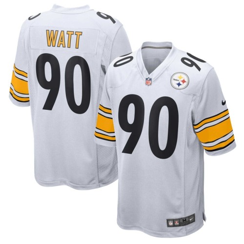 Men's Pittsburgh Steelers T.J. Watt White Game Jersey