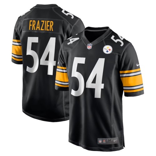 Men's Pittsburgh Steelers Zach Frazier Black Game Jersey
