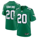 Men's Philadelphia Eagles Brian Dawkins Kelly Green Alternate Retired Player Game Jersey