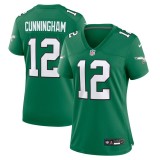 Women's Philadelphia Eagles Randall Cunningham Kelly Green Alternate Game Jersey