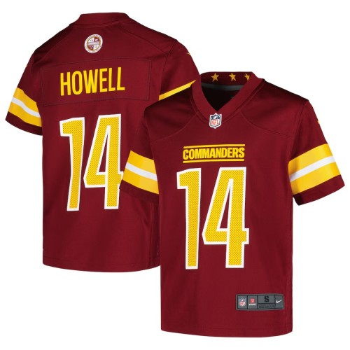 Youth Washington Commanders Sam Howell Burgundy Game Jersey