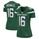 Women's New York Jets Jason Brownlee Gotham Green Game Jersey