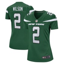 Women's New York Jets Zach Wilson Green Player Jersey