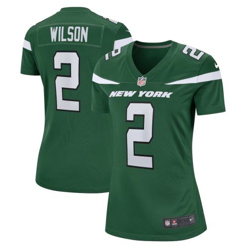 Women's New York Jets Zach Wilson Green Player Jersey