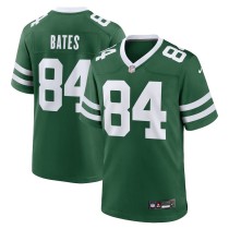 Men's New York Jets Brenden Bates Legacy Green Team Game Jersey