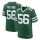 Men's New York Jets Quincy Williams Legacy Green Game Player Jersey