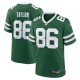 Men's New York Jets Malik Taylor Legacy Green Team Game Jersey