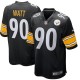 Youth Pittsburgh Steelers T.J. Watt Black Game Jersey