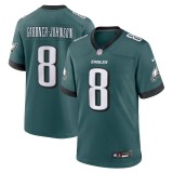 Men's Philadelphia Eagles Chauncey Gardner-Johnson Midnight Green Game Jersey