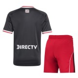 Kids River Plate 25/26 Away Jersey and Short Kit