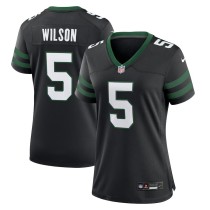 Women's New York Jets Garrett Wilson Legacy Black Alternate Game Jersey