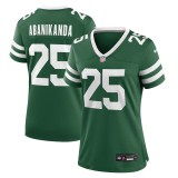 Women's New York Jets Israel Abanikanda Legacy Green Team Game Jersey