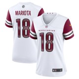 Women's Washington Commanders Marcus Mariota White Game Jersey