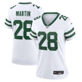 Women's New York Jets Curtis Martin White Legacy Retired Player Game Jersey