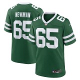 Men's New York Jets Xavier Newman Legacy Green Team Game Jersey