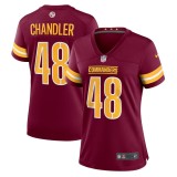 Women's Washington Commanders Sean Chandler Burgundy Game Jersey